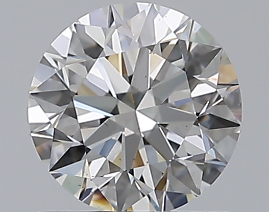 0.8 CaratF-VS2 EX Cut Round Diamond