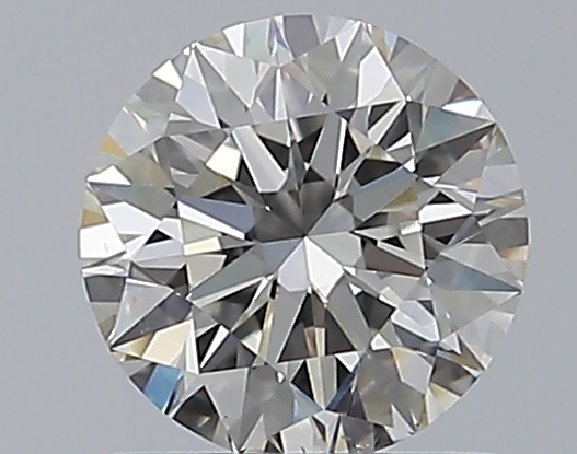 0.9 CaratI-SI1 EX Cut Round Diamond