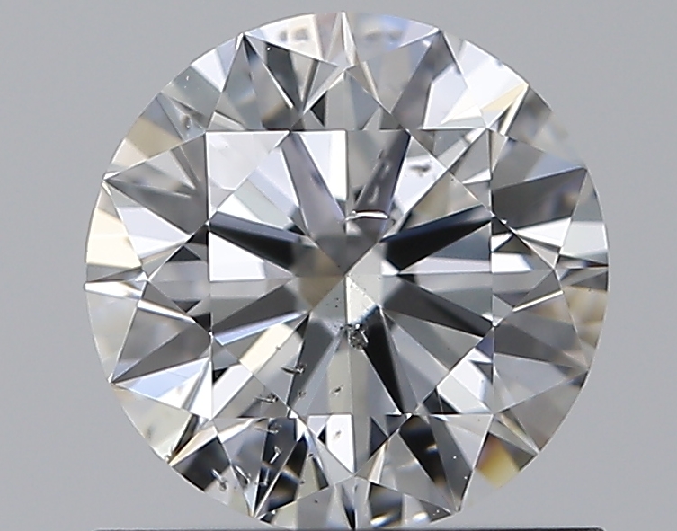 0.8 CaratF-SI2 EX Cut Round Diamond