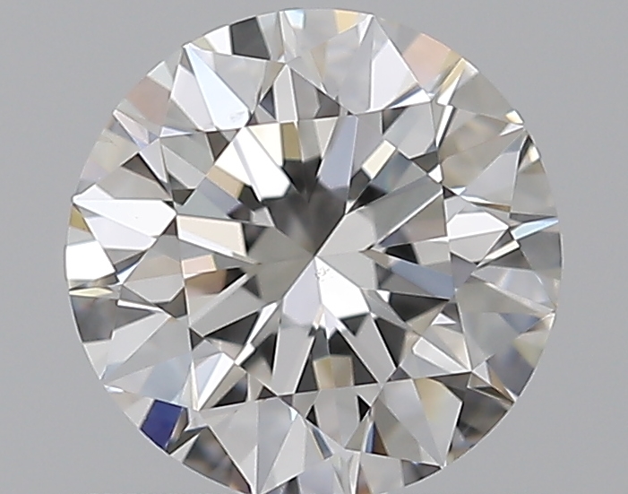 0.8 CaratF-VS2 EX Cut Round Diamond