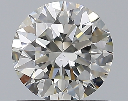 0.72 CaratJ-VS2 EX Cut Round Diamond