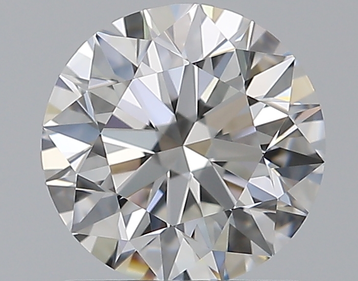 0.96 CaratF-VVS1 EX Cut Round Diamond