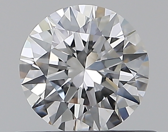 0.5 CaratF-VVS1 EX Cut Round Diamond