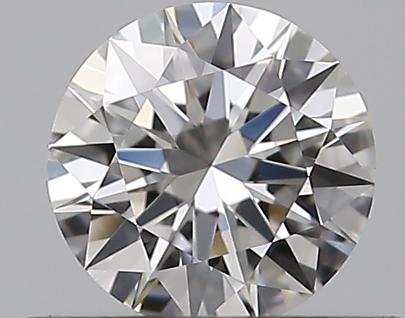 0.33 CaratE-IF EX Cut Round Diamond