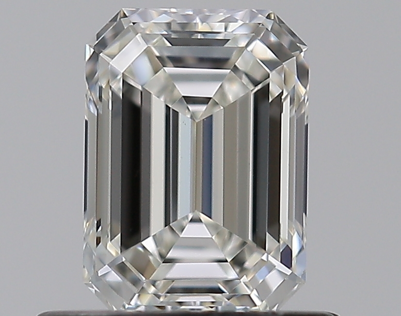 0.71 CaratH-VVS2 - Cut Emerald Diamond