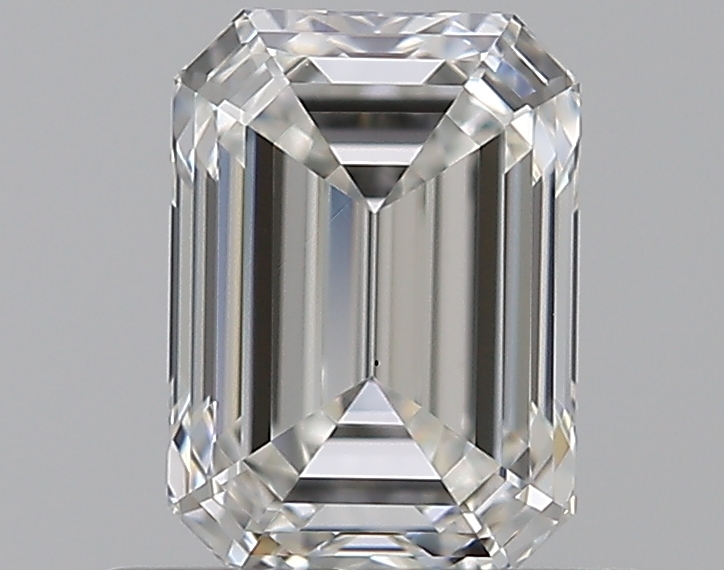 0.65 CaratG-VS1 - Cut Emerald Diamond