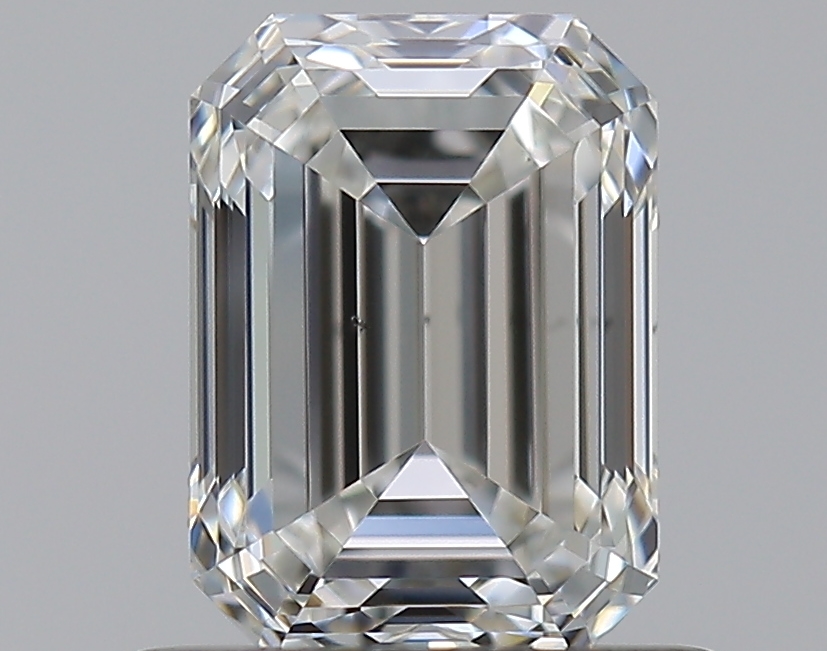 0.75 CaratH-VS2 - Cut Emerald Diamond