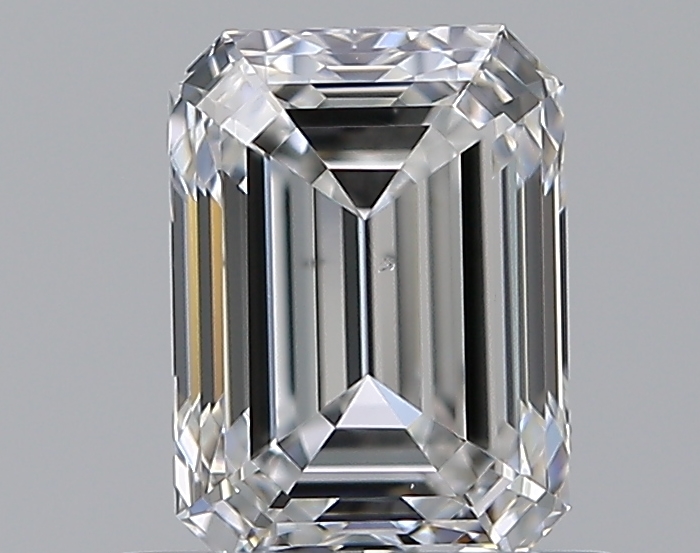 0.65 CaratF-VS2 - Cut Emerald Diamond
