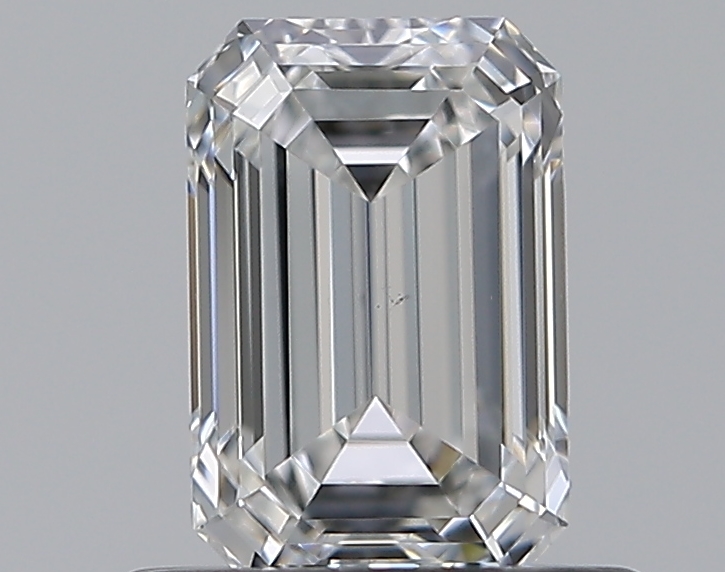 0.59 CaratF-VS2 - Cut Emerald Diamond