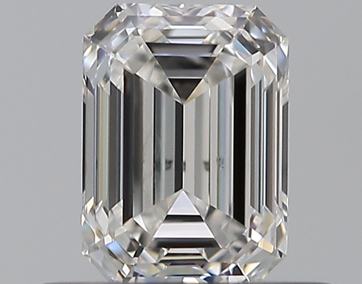 0.59 CaratF-VS2 - Cut Emerald Diamond