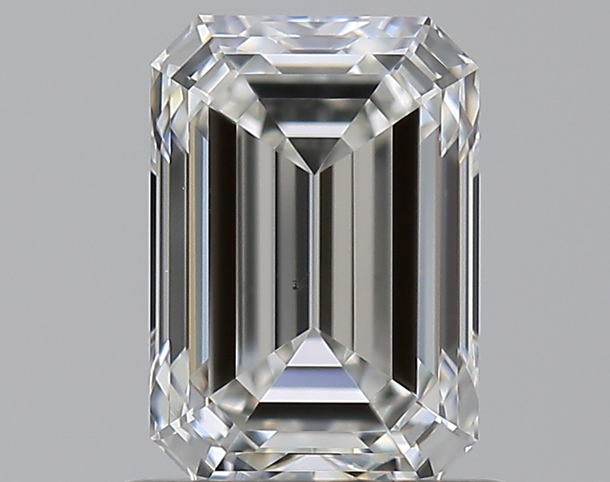 0.9 CaratH-VS2 - Cut Emerald Diamond