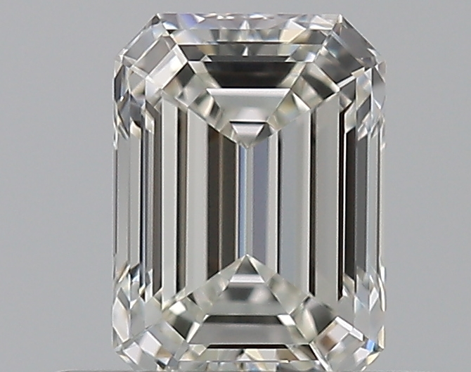 0.53 CaratH-VVS2 - Cut Emerald Diamond