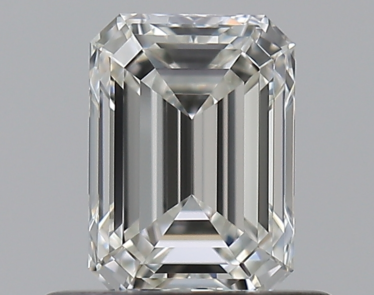 0.55 CaratH-VVS2 - Cut Emerald Diamond