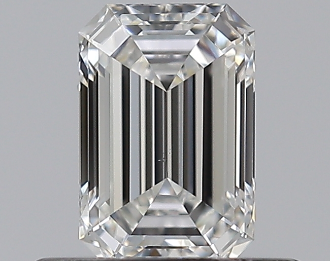 0.52 CaratF-VS2 - Cut Emerald Diamond