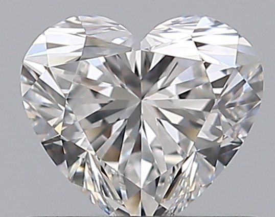 0.56 CaratF-VVS1 - Cut Heart Diamond