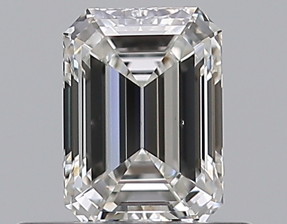 0.52 CaratH-VS2 - Cut Emerald Diamond