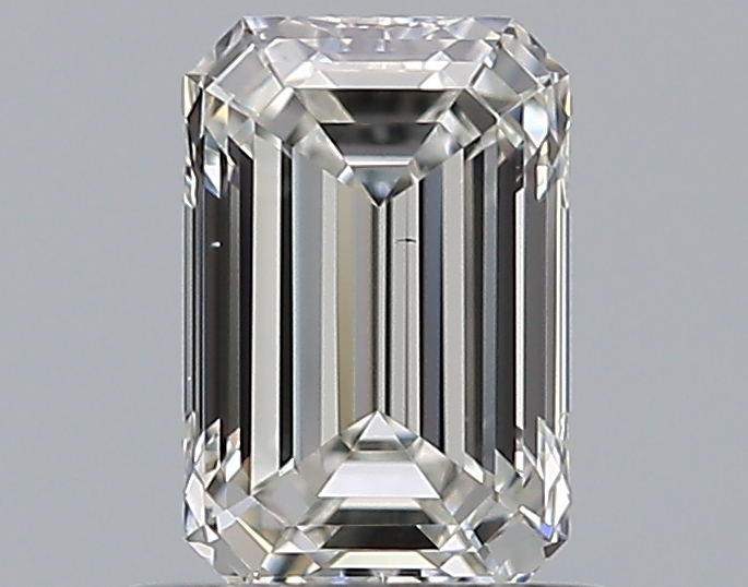 0.62 CaratH-VS2 - Cut Emerald Diamond
