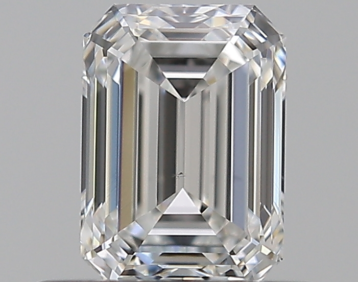 0.6 CaratF-VS2 - Cut Emerald Diamond
