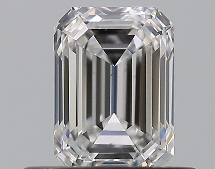 0.59 CaratE-VS1 - Cut Emerald Diamond