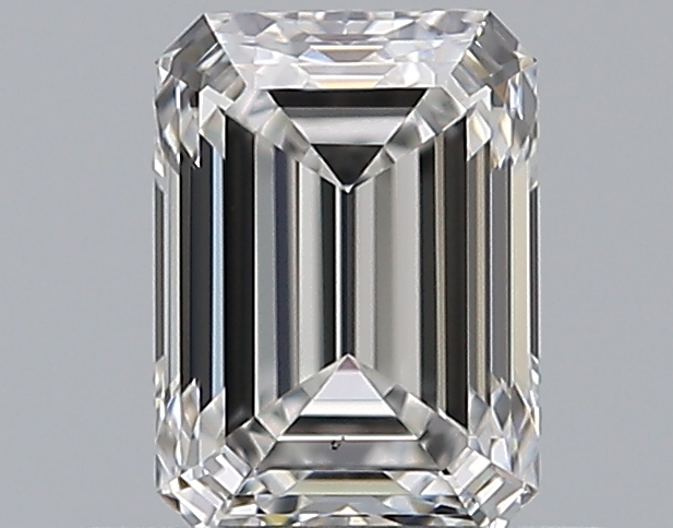 0.59 CaratF-VS2 - Cut Emerald Diamond