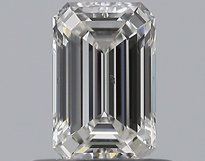 0.52 CaratH-SI1 - Cut Emerald Diamond