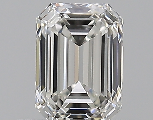 0.51 CaratH-VVS1 - Cut Emerald Diamond