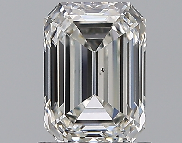 1.26 CaratH-SI1 - Cut Emerald Diamond