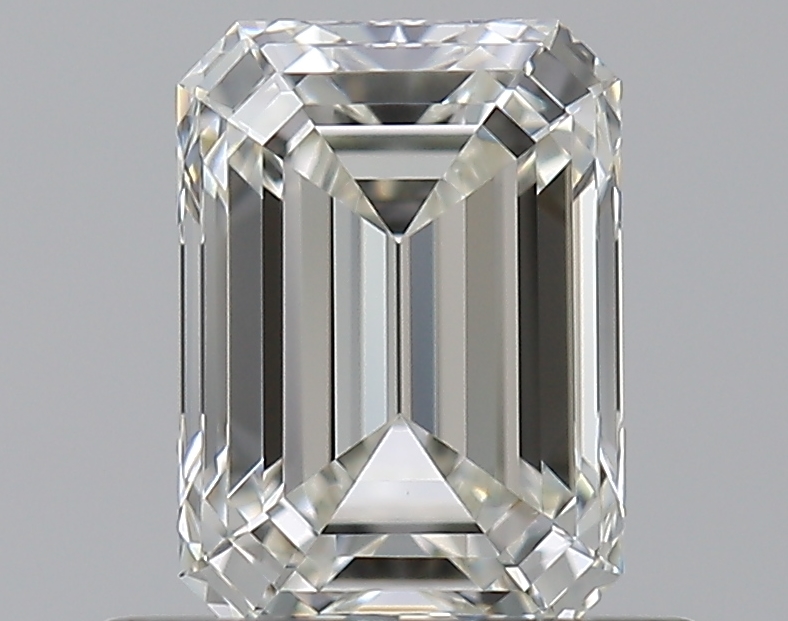0.71 CaratI-VS1 - Cut Emerald Diamond