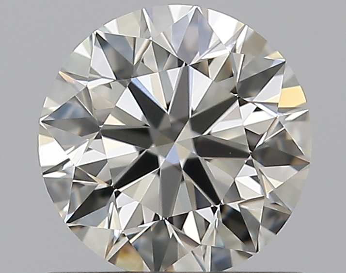 0.7 CaratJ-VVS1 EX Cut Round Diamond