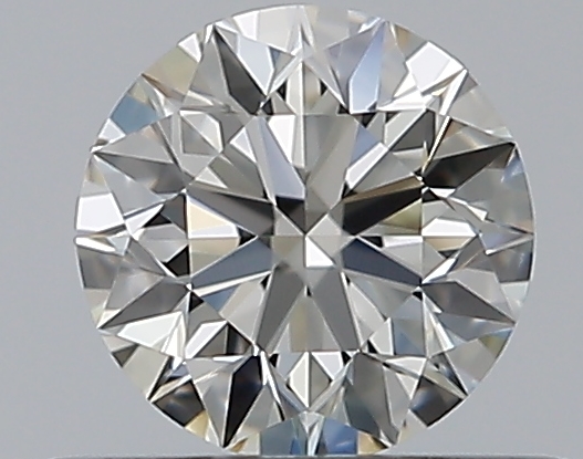 0.38 CaratJ-VVS2 EX Cut Round Diamond