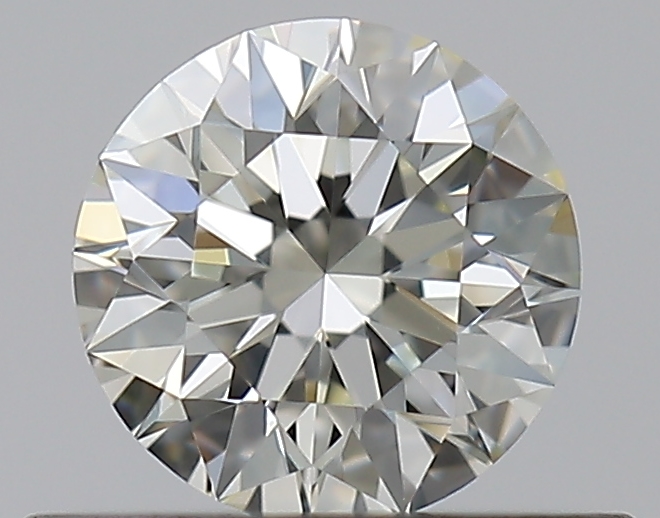 0.42 CaratL-VVS1 EX Cut Round Diamond