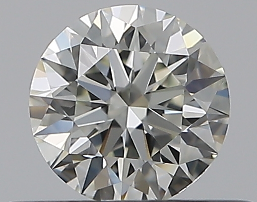 0.39 CaratK-VVS2 EX Cut Round Diamond