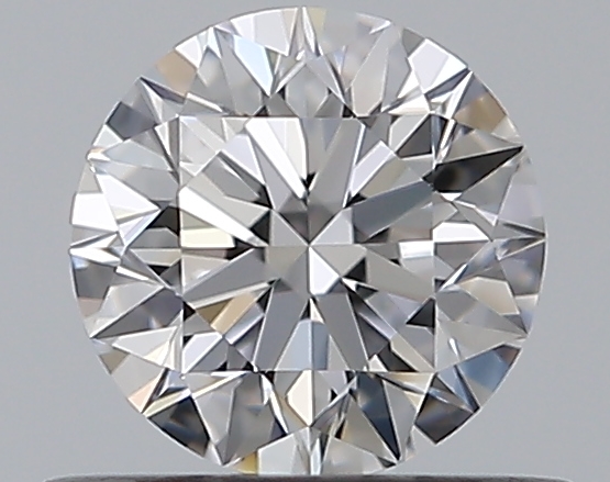 0.45 CaratD-VVS2 EX Cut Round Diamond