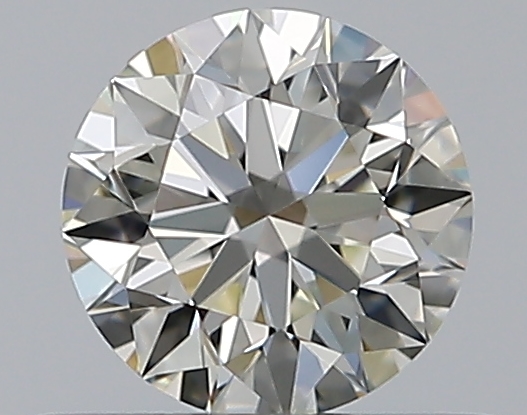 0.38 CaratK-VVS2 EX Cut Round Diamond