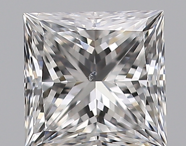 0.5 CaratE-SI1 - Cut Princess Diamond