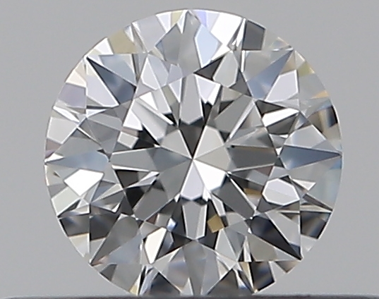 0.3 CaratF-VVS2 EX Cut Round Diamond