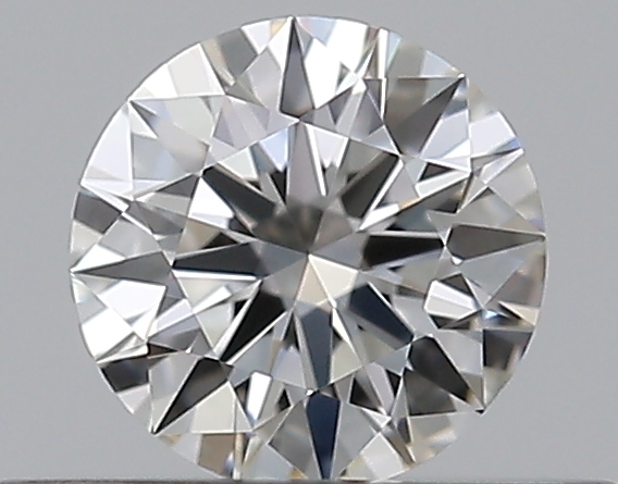 0.33 CaratG-VVS1 EX Cut Round Diamond