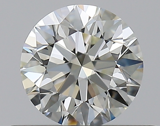 0.37 CaratL-VVS1 EX Cut Round Diamond