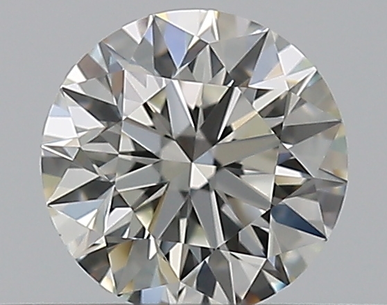 0.33 CaratI-VS1 EX Cut Round Diamond