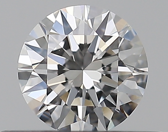 0.33 CaratE-IF EX Cut Round Diamond