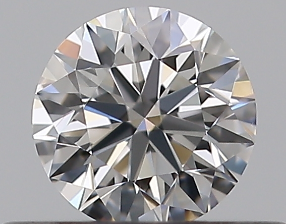 0.3 CaratE-VS1 EX Cut Round Diamond