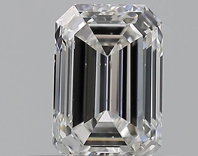0.5 CaratF-SI1 - Cut Emerald Diamond