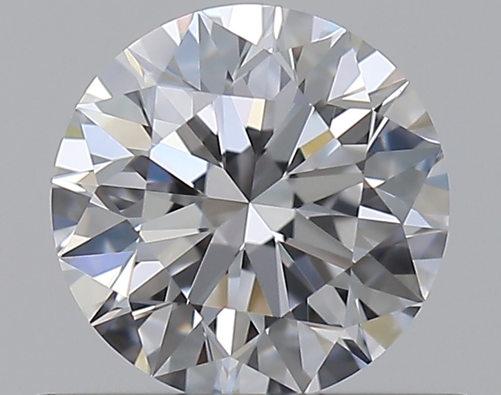 0.56 CaratD-VVS1 EX Cut Round Diamond