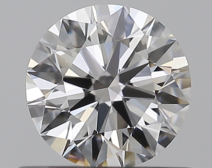 0.58 CaratF-VVS1 EX Cut Round Diamond