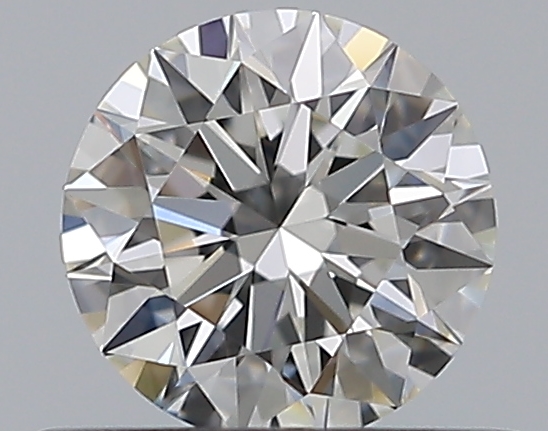0.43 CaratH-VVS1 EX Cut Round Diamond