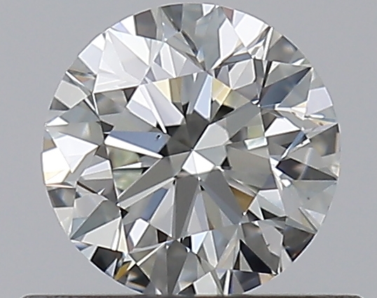 0.5 CaratJ-VS2 EX Cut Round Diamond