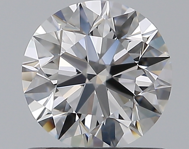 0.8 CaratE-VS1 EX Cut Round Diamond