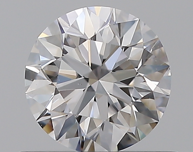 0.59 CaratD-VS2 EX Cut Round Diamond