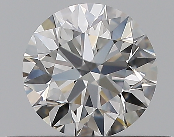 0.4 CaratF-VVS2 EX Cut Round Diamond