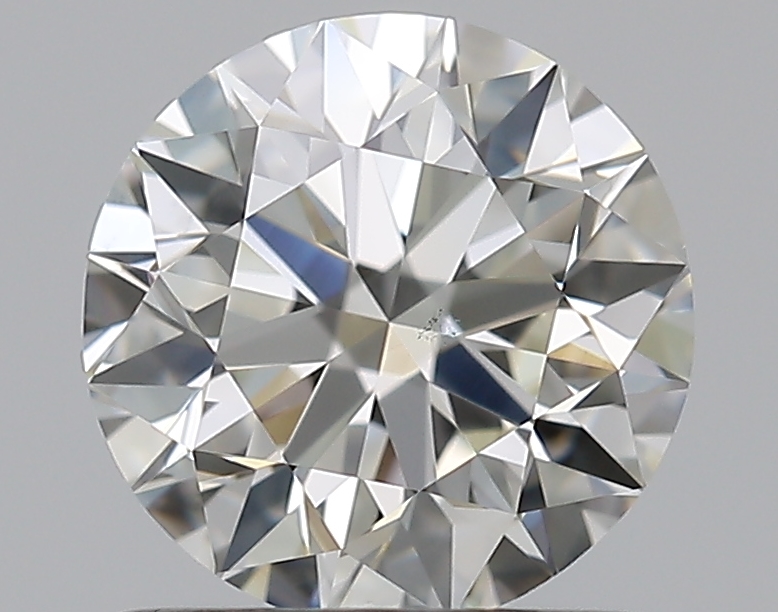 0.75 CaratJ-VS1 EX Cut Round Diamond
